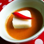 oeuf carré et sauce dakatine