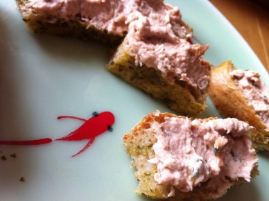 tartinade de thon aux anchois