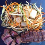 Teppanyaki de magret de canard de mon partenaire de vie