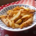 Frites au four curry