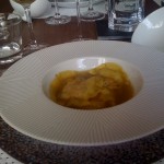 Ravioles de foie gras, super cuisson