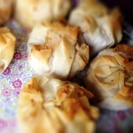 mini spanakopitas