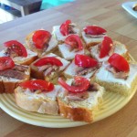 toasts sardines et brioche