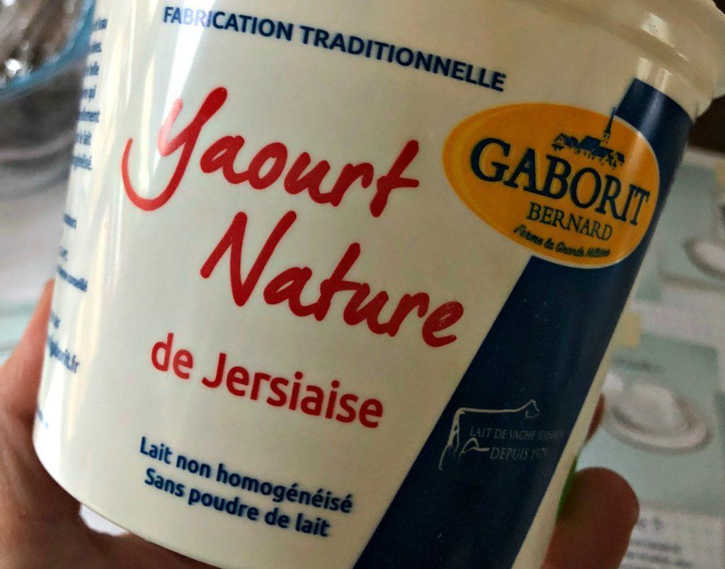 yaourt nature de jersiaise Gaborit