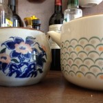 vintage teapot vs brand new teapot