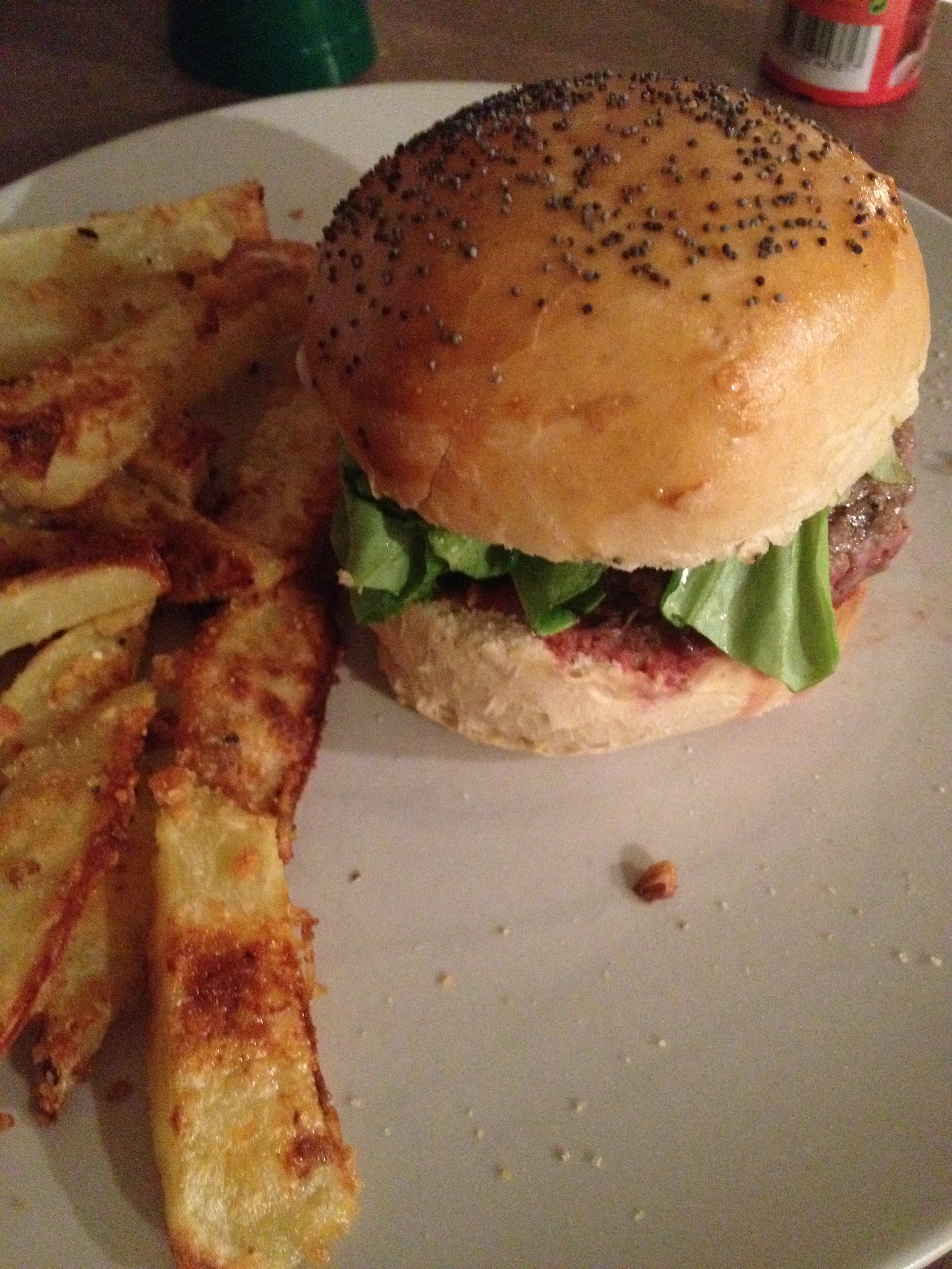 burger et frites maison