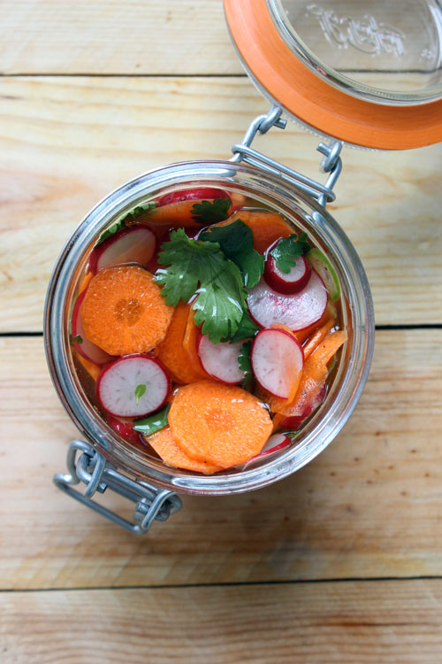 pickles radis et carottes