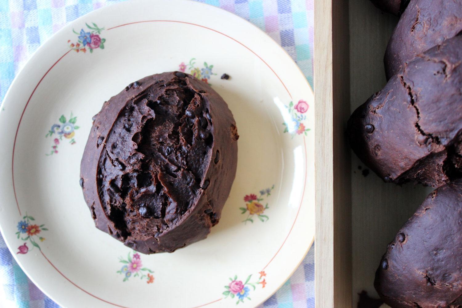 La recette des petits pains au cacao