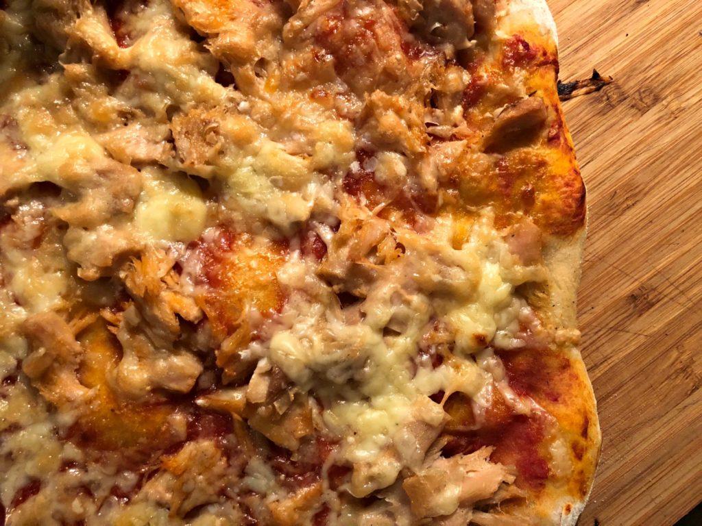 pizza pastrami et thon 
