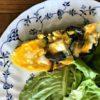 Omelette au haddock et oignons