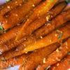 carottes rôties à l'orange