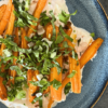 carottes rôties et feta