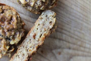 muffins pommes et flocons d'avoine