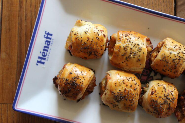 sausage rolls roulés saucisse Hénaff
