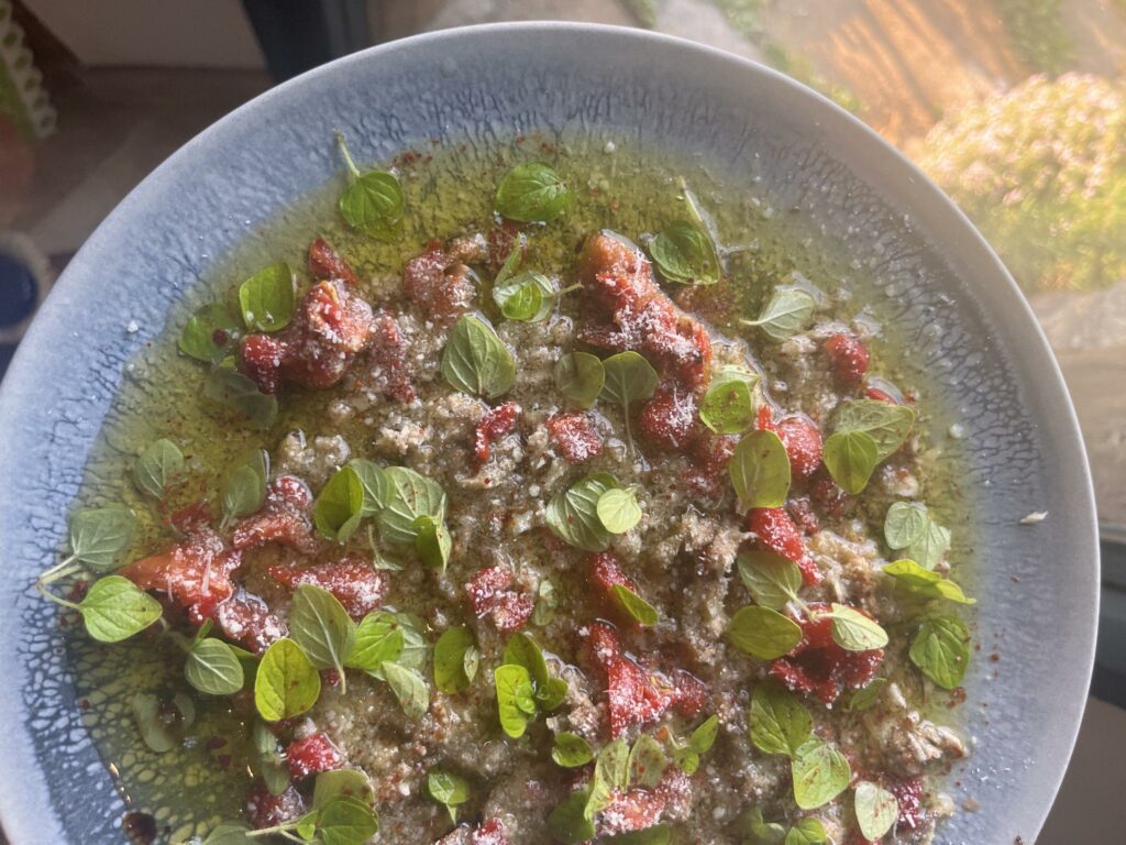 trempette huile d'olive